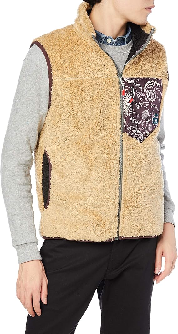 chums 背心 bonding fleece vest
